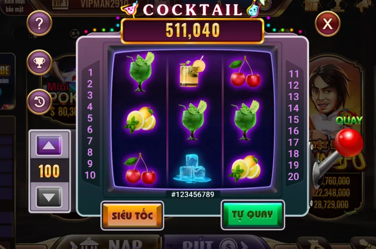 Chinh Phục Thế Giới Rực Rỡ Cùng Slot Game Cocktail Tại BomWin Đẳng Cấp