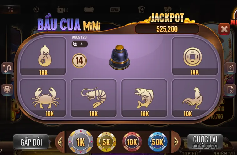 Khám Phá Thế Giới Mini Bầu Cua Tại BomWin Với Cơ Hội Nhân Thưởng Khủng