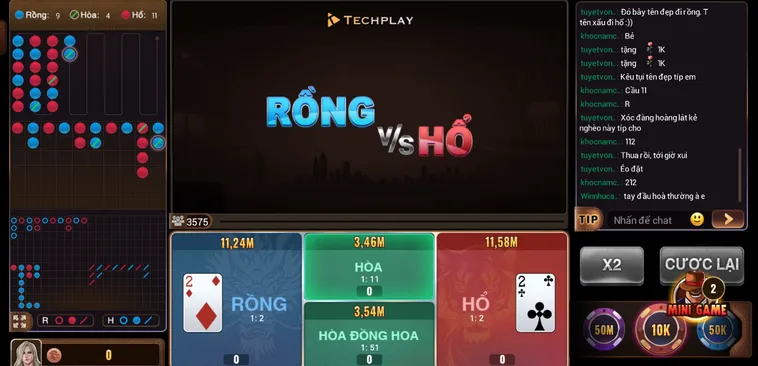 Trải Nghiệm Siêu Phẩm Rồng Hổ Live Slot Tại BomWin Đỉnh Cao Của Sự May Mắn